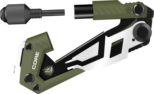 Real Avid Core Gun Tool Shotgun Multi-Tool with Carabiner Clip - Durable Stainless Steel Construction