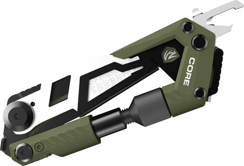 Real Avid Core Gun Tool Shotgun Multi-Tool with Carabiner Clip - Durable Stainless Steel Construction