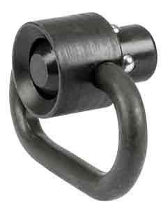 Midwest Industries MI-HDFS QD Sling Swivel – Heavy Duty Steel with Recessed Button for AR-15 Accessories
