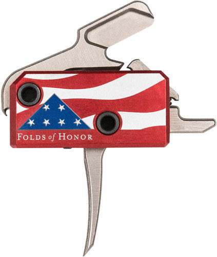 Rise Armament The Patriot Trigger for AR-15 - Small Pin, Steel/Aluminum Construction with Drop Safety