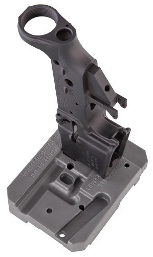 Wheeler AR Armorer's Bench Block - Polymer AR-15 Maintenance and Assembly Tool