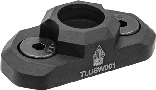 UTG PRO M-LOK Standard QD Sling Swivel Adapter with Aluminum Black Finish, Part Number TLUSW001