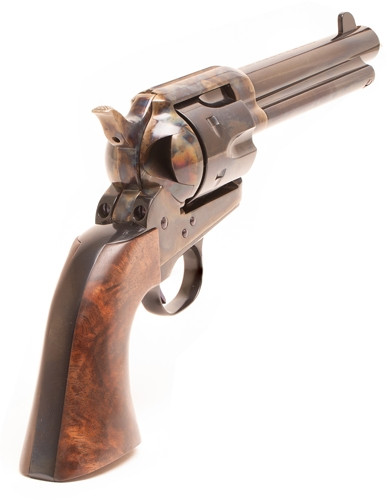 Standard Manufacturing SAA .45 Long Colt Revolver with 4.75-inch Barrel and Case-Hardened Finish