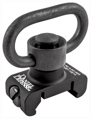 Daniel Defense QD Swivel Mount for AR-15 - Black Aluminum with Hardcoat Finish