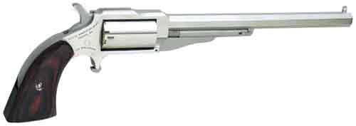 North American Arms NAA Mini-Revolver Hogleg .22 Magnum with 6-Inch Barrel and Wood Grips