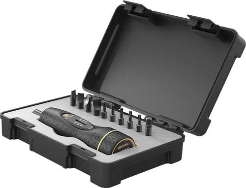 Wheeler Fat Wrench Screwdriver Kit with 10 Bits - Durable Plastic and Metal Construction