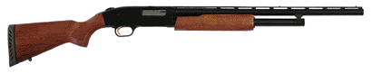Mossberg 500 Youth Bantam 20 Gauge Pump Action Shotgun with Hardwood Stock and Dual Bead Sights