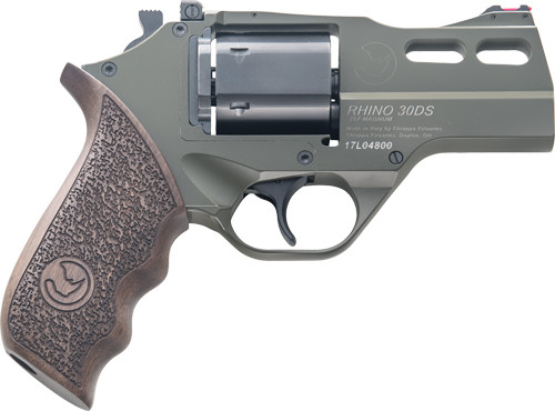 Chiappa Rhino 30SA .357 Magnum Revolver with Adjustable Sight and Green Frame
