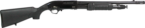 Iver Johnson Pump 12 Gauge Shotgun with 18-Inch Barrel and Synthetic Black Stock