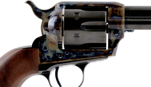 Standard Manufacturing SAR5CC1 .45 Long Colt Single Action Revolver with 5.5-inch Blue Barrel and Wood Grips