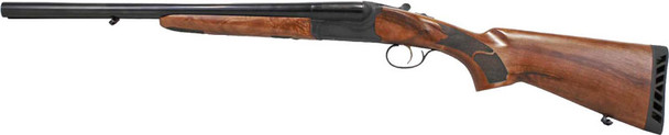 Iver Johnson 800 Side by Side 12 Gauge Shotgun with 20-Inch Barrel and Walnut Stock