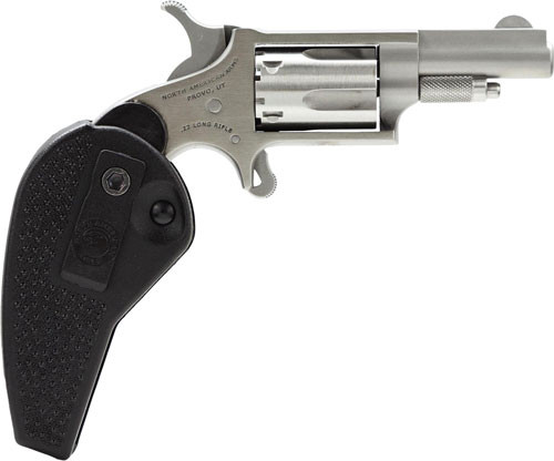 North American Arms NAA22LLRHG Mini-Revolver in .22 Long Rifle with 1.65-inch Barrel and Stainless Finish
