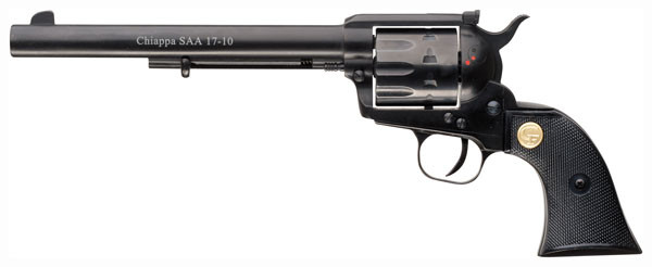 Chiappa SAA17-10 .17 HMR Revolver with 7.5-Inch Barrel and Adjustable Sights