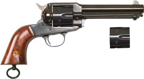 Cimarron 1890 .45 Long Colt Revolver with 5.5-inch Barrel and Extra Cylinder