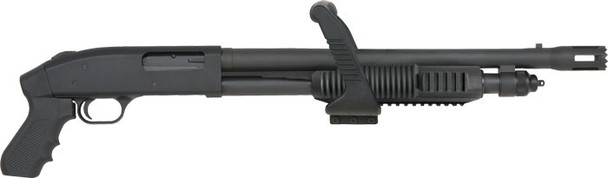 Mossberg 590 Chainsaw 12 Gauge Pump Action Shotgun with 18.5-inch Barrel and Synthetic Pistol Grip