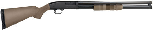 Maverick 88 Security 12 Gauge Pump Action Shotgun with 20-inch Barrel and Flat Dark Earth Synthetic Stock