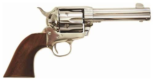 Cimarron Frontier .45 Colt Stainless Revolver with 4.75-Inch Barrel, Pre-War Frame
