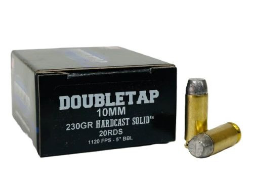 Doubletap 10MM Automatic 230 Grain Flat Nose Ammunition