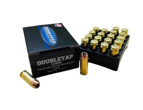 Doubletap 40 S&W 135 Grain Controlled Expansion Jacketed Hollow Point Ammunition