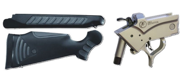 Thompson Center Encore ProHunter Rifle G1880R - Break Action Stainless Steel Firearm with Black Synthetic Stock