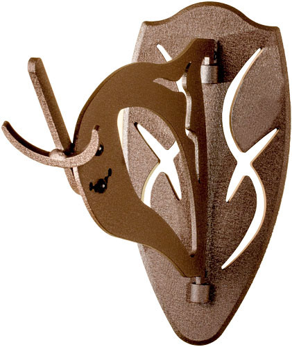 Skull Hooker Big Hooker - Graphite Brown Deer Mounting Hook for Larger Game