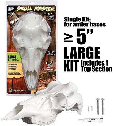 Mountain Mike's Deer Skull Mounting Kit MMRSML for European Deer Antlers