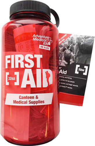 ARB Adventure First Aid Kit with 32 oz BPA-Free Water Bottle and Essential Supplies