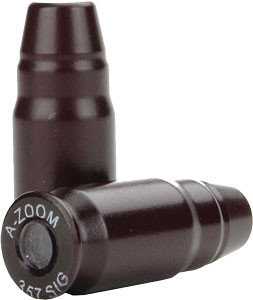 A-ZOOM Metal Snap Cap .357 SIG for Safe Handling and Dry Fire Practice