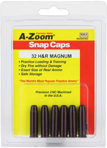 A-ZOOM .32 HR Magnum Metal Snap Cap - Safe Function Testing and Dry Fire Practice