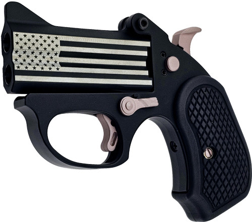 Bond Arms First Lady .38 Special Break Action Revolver with Black Cerakote and Rose Gold Accents