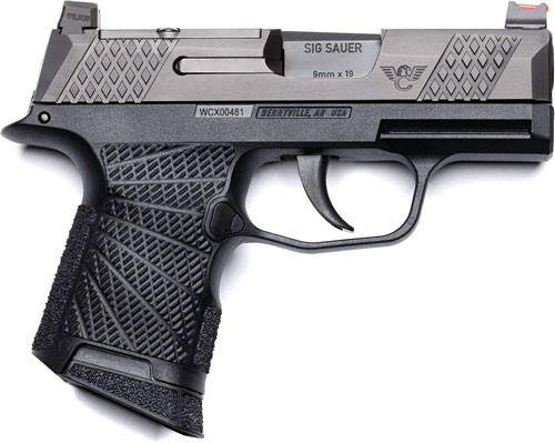 Wilson Combat SIG-WCP365-9B-RC 9mm Pistol with Polymer Grip and Fiber Optic Sights