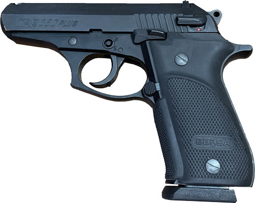 Bersa TPR 380 ACP 3.5-inch Semi-Auto Pistol with Black Polymer Grip and Steel Frame