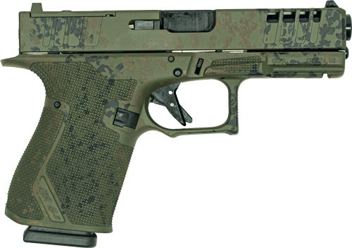 Great Lakes Firearms & Ammo GL19LGRN-BUNDLE 9mm Striker-Fire Pistol with Camouflage Finish and Two Magazines