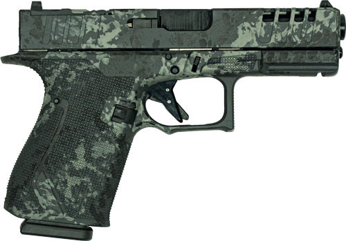 Great Lakes Firearms & Ammo GL19LGRY-BUNDLE 9mm Luger Semi-Auto Pistol with Camouflage Finish and Two Magazines