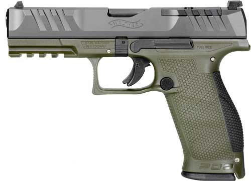 Walther PDP OR 9mm 5-Inch Semi-Auto Pistol with Optics Ready Slide and Ergonomic Grip