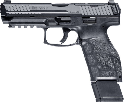 HK VP9A1 F Optics Ready 9mm Semi-Auto Pistol with 20-Round Magazines