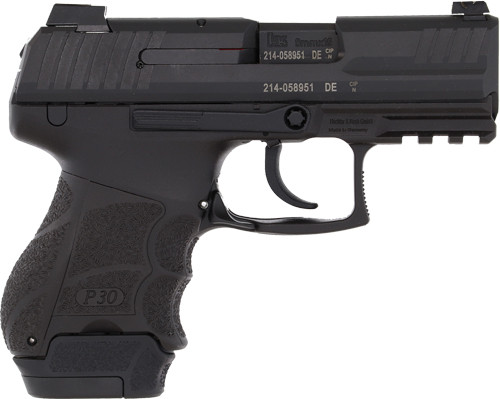 HK P30SK V1 LEM Trigger 9mm Semi-Auto Pistol with Ambidextrous Controls and Two Magazines