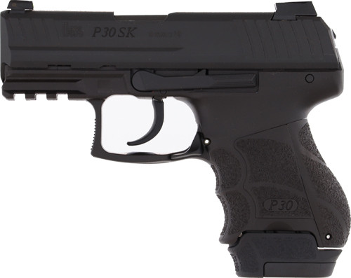HK P30SK V1 LEM Trigger 9mm Semi-Auto Pistol with Ambidextrous Controls and Two Magazines