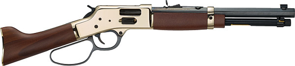 Henry Big Boy Mares Leg Pistol in 44 Rem Mag with Brass Finish and Octagon Barrel