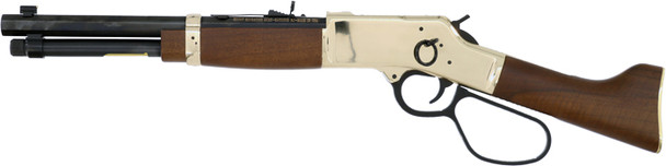 Henry Big Boy Mares Leg Pistol in 44 Rem Mag with Brass Finish and Octagon Barrel