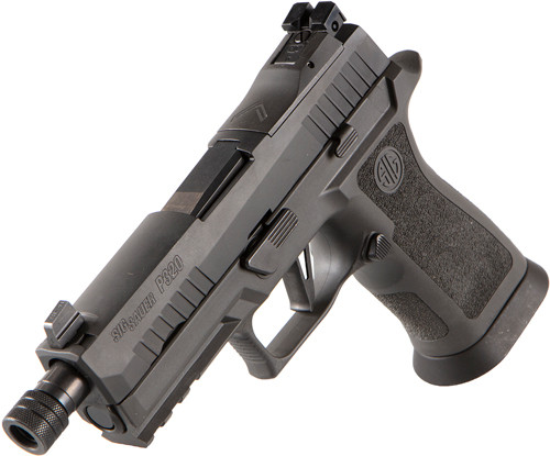 SIG P320X Carry Legion 9mm Semi-Auto Pistol with Adjustable Sights and 3 Magazines