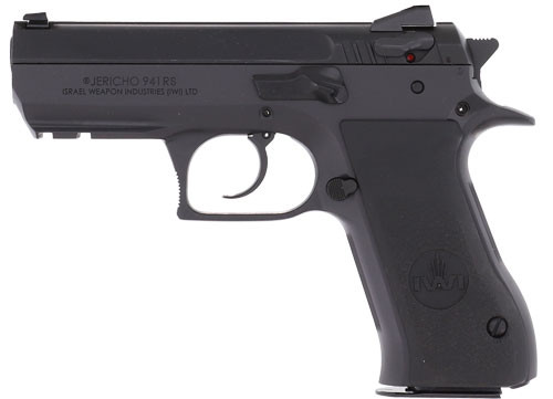 IWI Jericho 941 Decocker 9mm Pistol with Picatinny Rail and Adjustable Sights