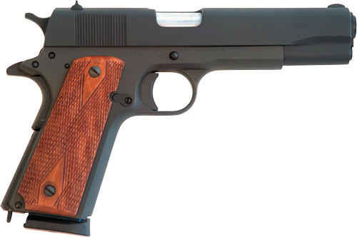 Cimarron 1911A1 Standard .45 ACP Semi-Auto Pistol with Parkerized Finish and Walnut Grip