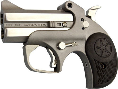 Bond Arms Rough N Rowdy .45LC/.410 Double-Barrel Revolver with Stainless Finish