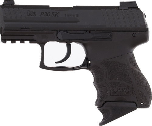 HK P30SK V1 LT 9mm Semi-Auto Pistol with Ambidextrous Controls and Two Magazines