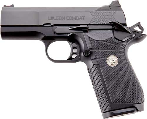 Wilson Combat EDCX-CP3-9 9mm Semi-Auto Pistol with 3.25-Inch Fluted Barrel and Fiber Optic Sights