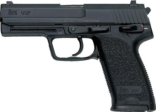 HK USP40 V1 Semi-Auto Handgun in 40 S&W with 4.25-inch Barrel and Black Polymer Frame