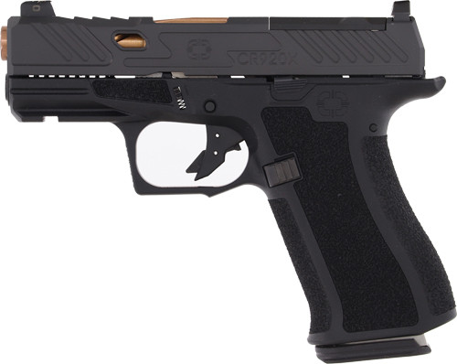 Shadow Systems CR920X Elite 9mm Luger Semi-Auto Pistol with Fiber Optic Sights and Dual Magazines