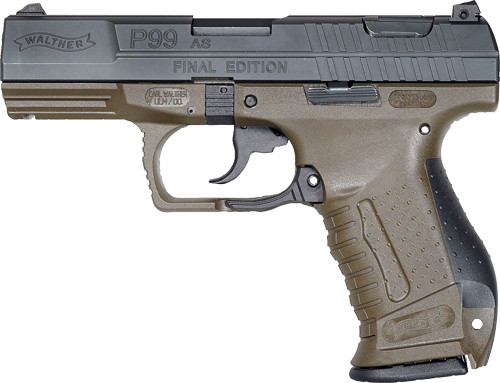 Walther P99CE 9mm Luger Semi-Auto Pistol with Collector’s Edition Kit and Adjustable Sights