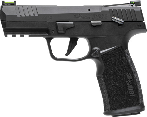 SIG P322 22LR 4-Inch Semi-Auto Pistol with Adjustable Sights and Polymer Frame